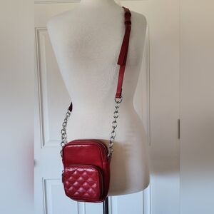 INC International Concepts small crossbody bag Adjustable Straps Silver Hardware